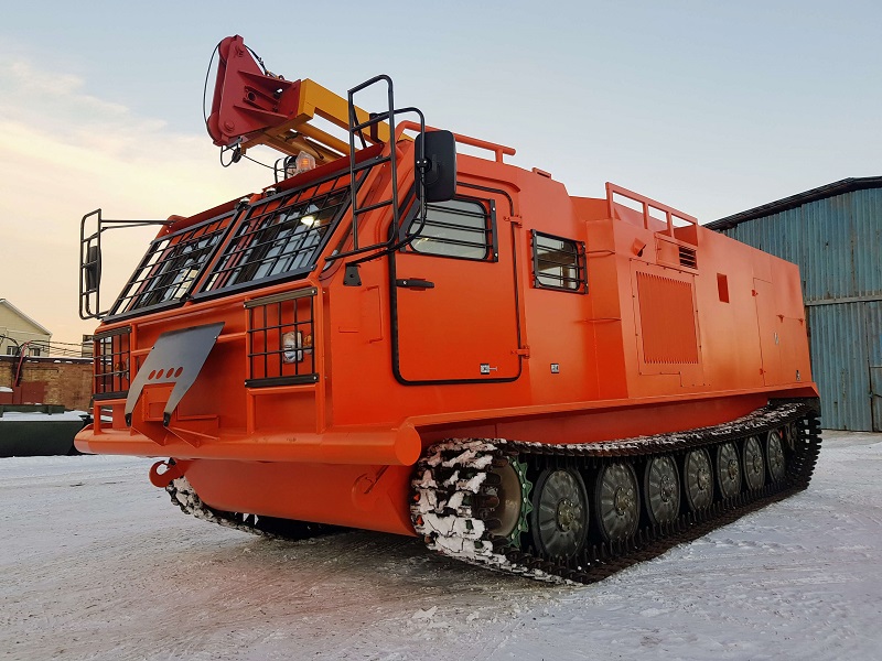 УЗГО отгрузил новый снегоболотоход УГТ-17Б